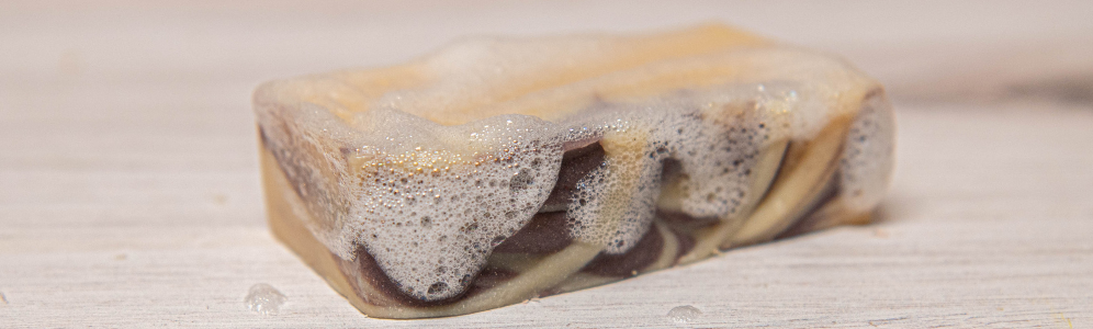 Black Raspberry goat milk soap