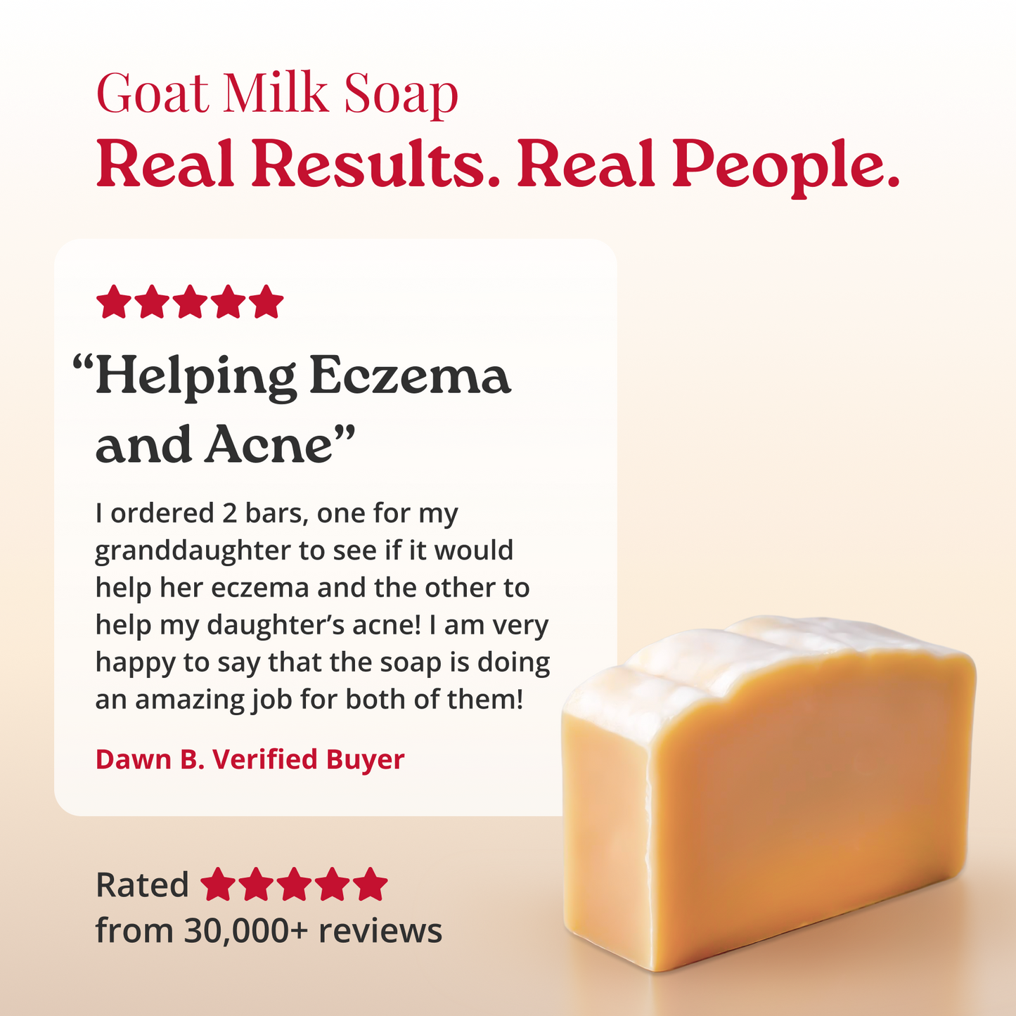 goat milk soap review that helped eczema and acne