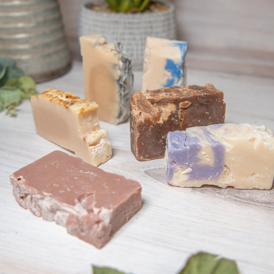 Irregular Goat Milk Soaps