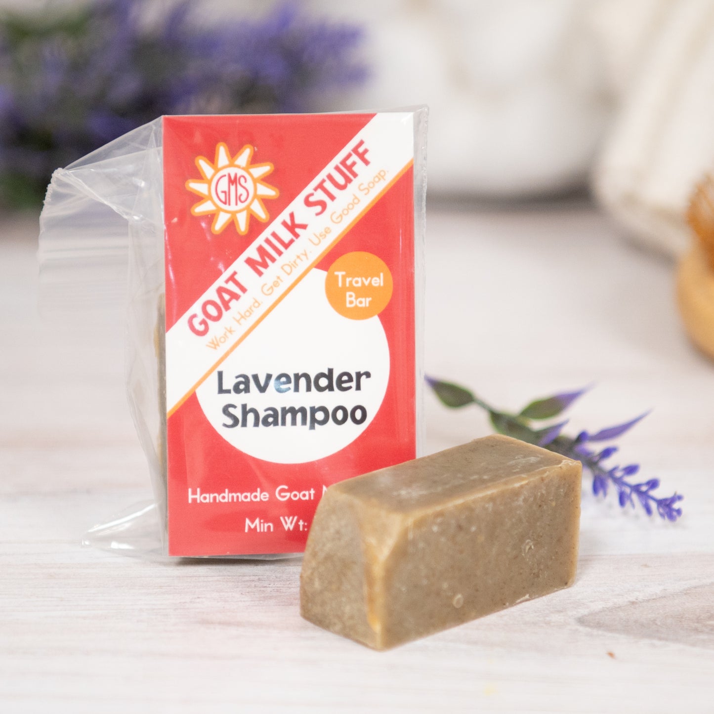 Shampoo Lavender Goat Milk Soap Travel