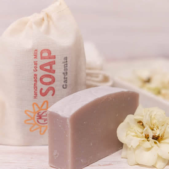 gardenia goat milk soap