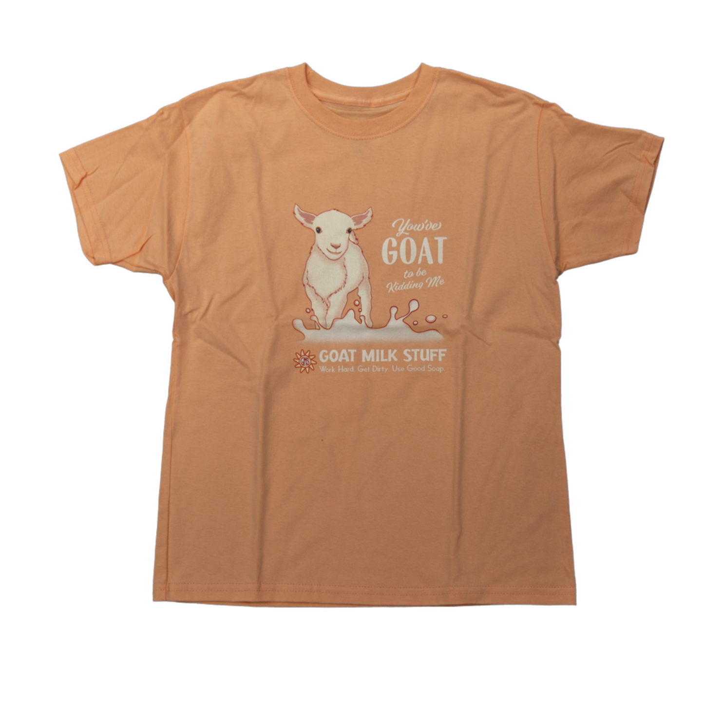 Youth Medium Goat Milk Stuff T-Shirts