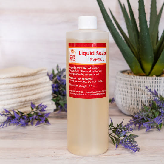 Goat Milk Liquid Soap Lavender Refill
