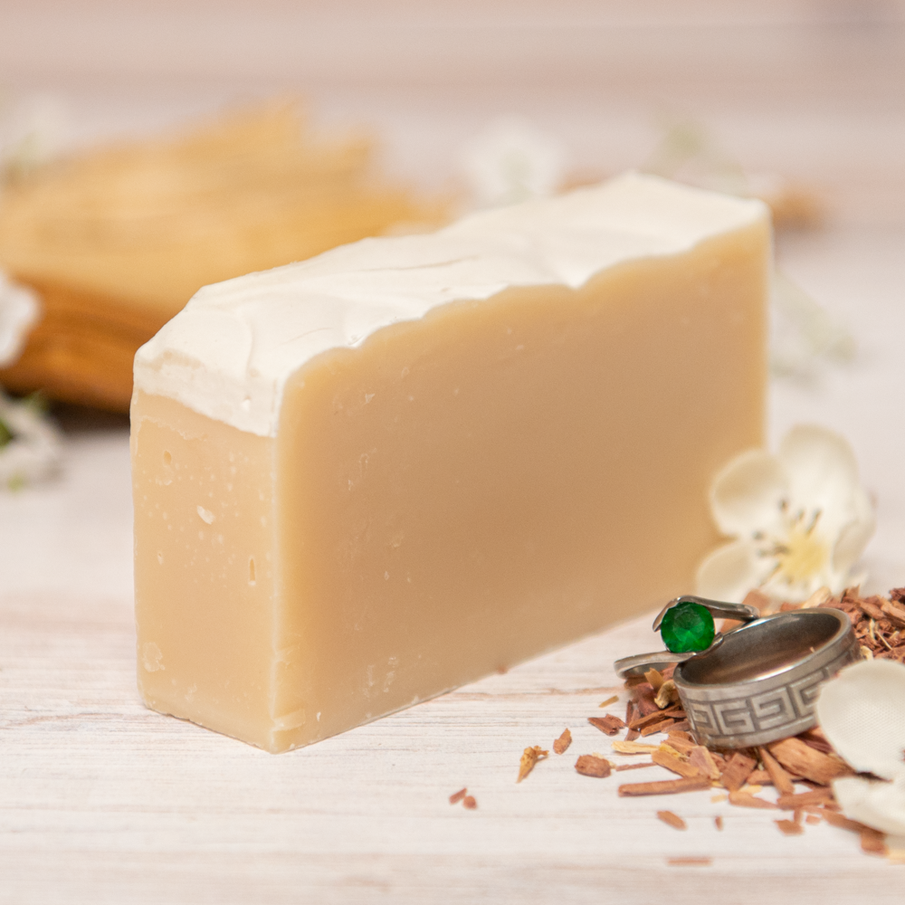 Date Night Goat Milk Soap Naked Bar