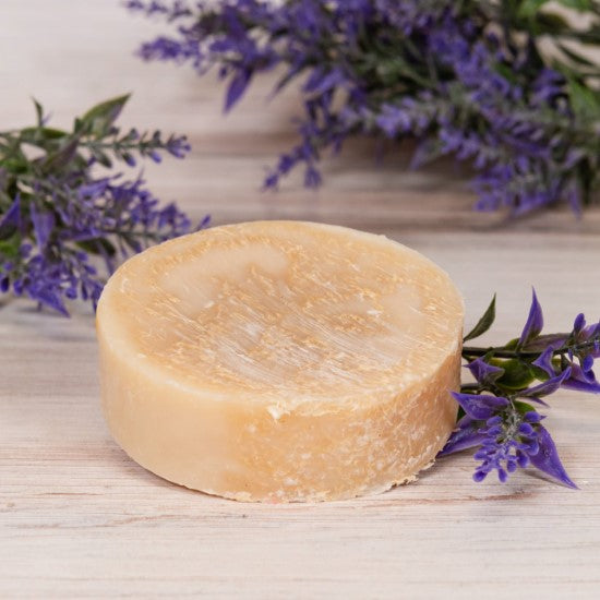 goat milk soap lavender luffa