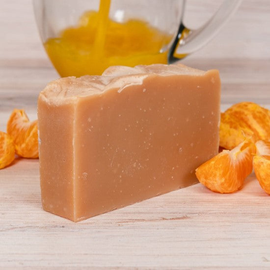 Mandarin Orange Goat Milk Soap