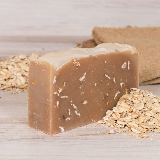 goat milk soap oatmeal milk and honey scrub standard