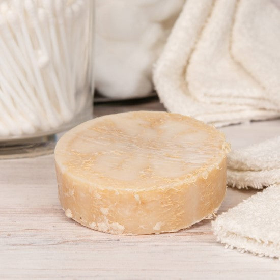 goat milk soap purity luffa