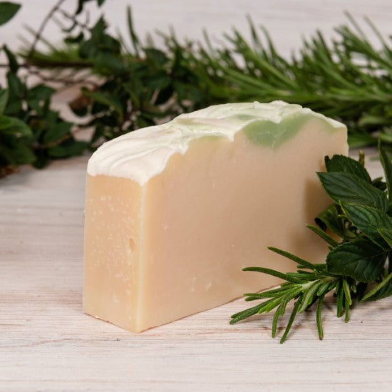 goat milk soap rosemary mint standard