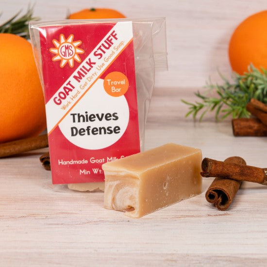 goat milk soap thieves defense travel bag