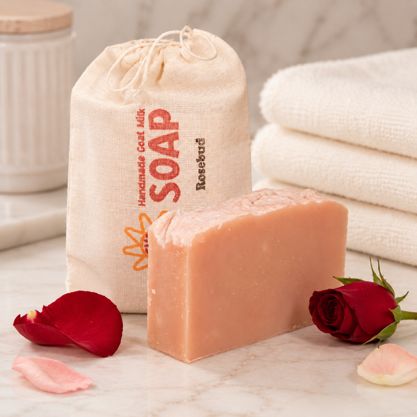 Rose Goat Milk Soap for Healthy Skin that Smells Great! – Goat Milk Stuff