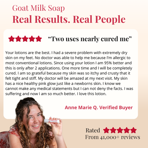 Unscented Solid Goat Milk Lotion - Goat Milk Stuff