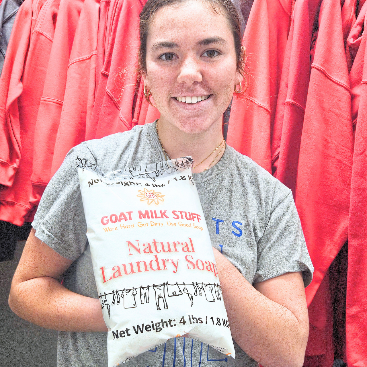 goat milk laundry soap