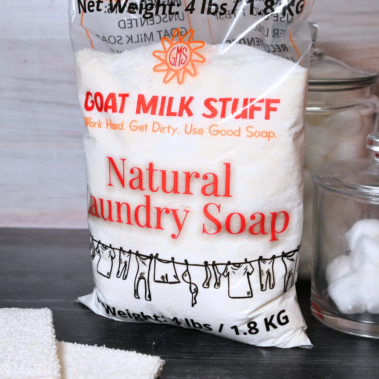 goat milk laundry soap
