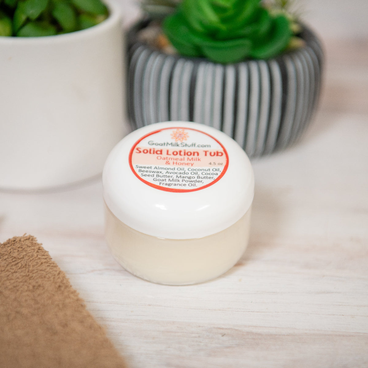 Solid Lotion OMH Solid Goat Milk Lotion Tub - Goat Milk Stuff