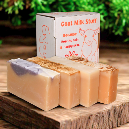 Best Soap Scented Bundle with four soaps - Almond, Lavender, Purity, and Tea Tree