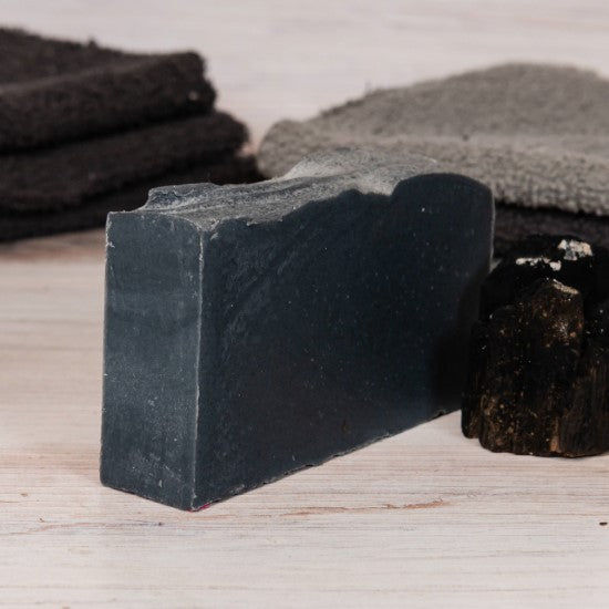goat milk soap activated bamboo charcoal