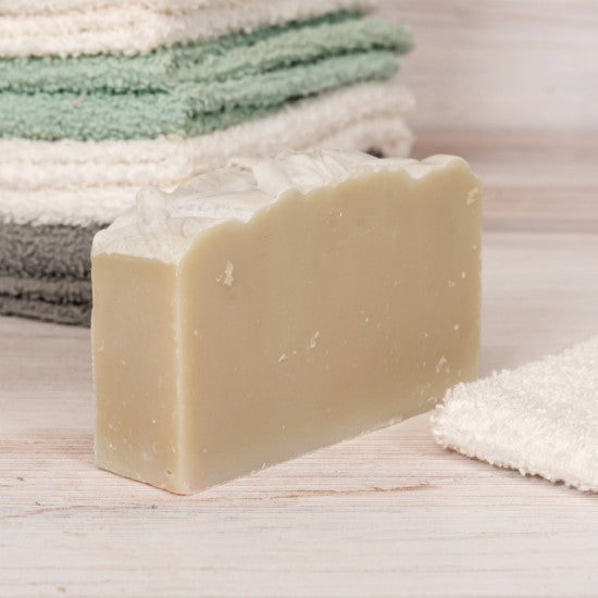 Clean Cotton Goat Milk Soap Standard Naked