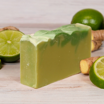 goat milk soap ginger lime