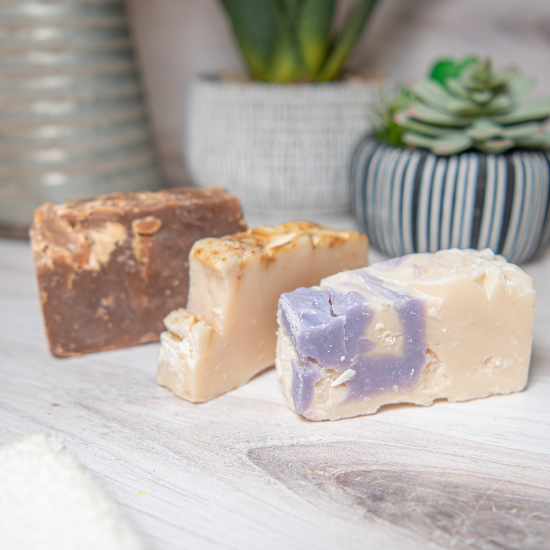 Irregular Goat Milk Soaps