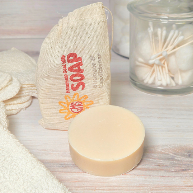 Shampoo and Light Conditioner Goat Milk Soap