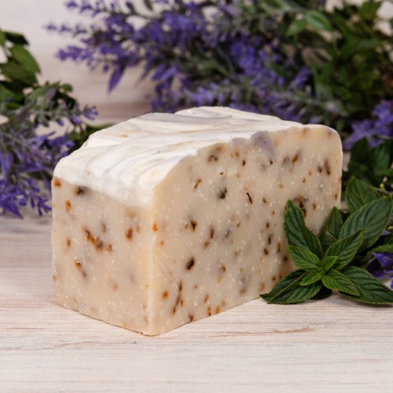 goat milk soap lavender peppermint