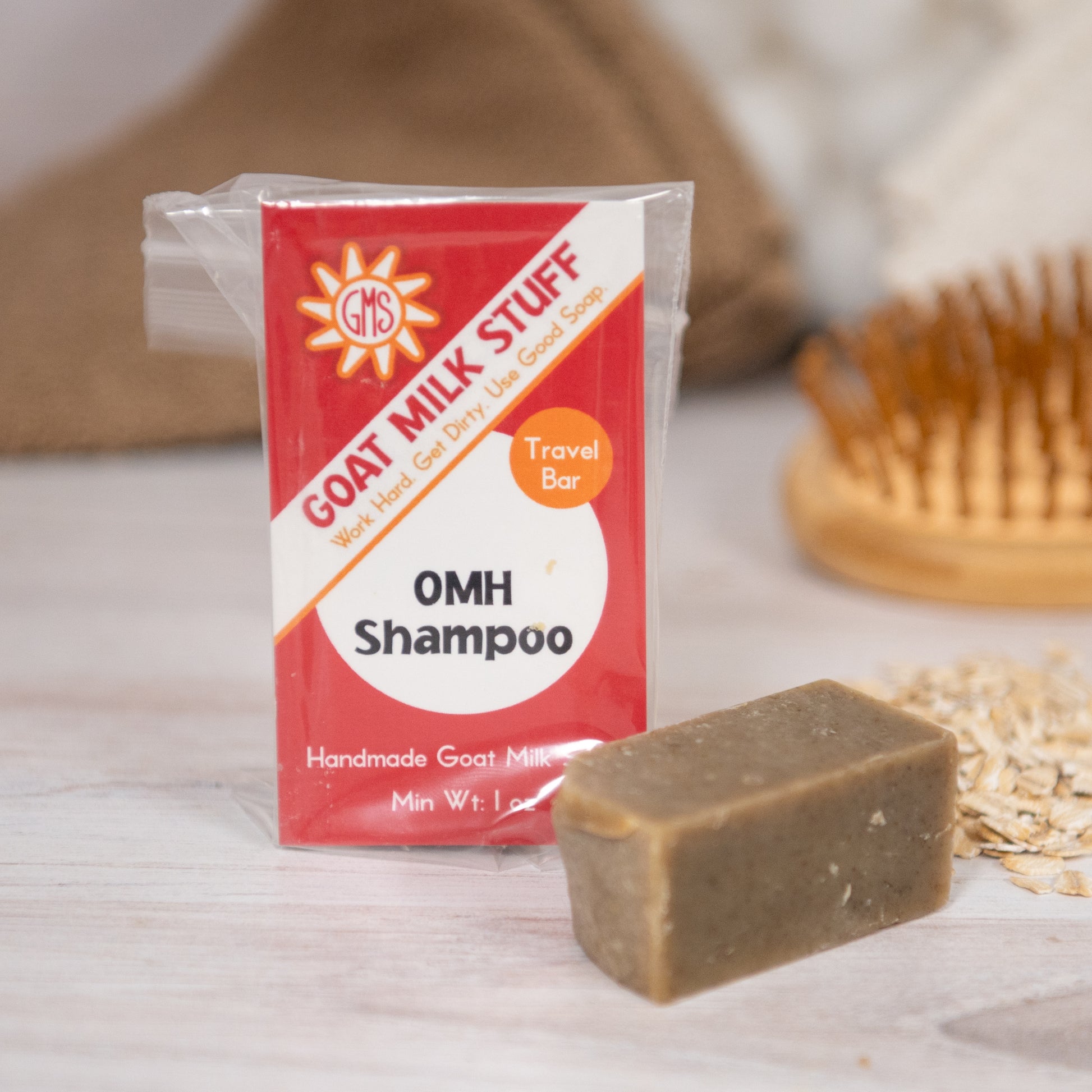 Shampoo OMH Goat Milk Soap Travel