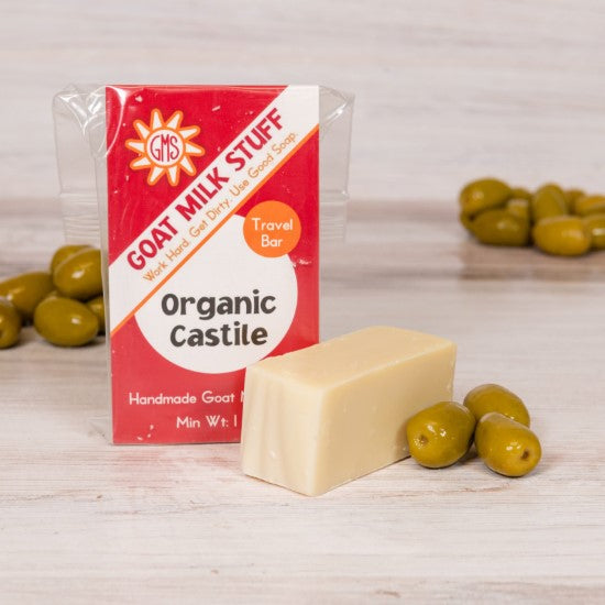 Castile Organic Soap with Olive Oil & Goat Milk - Goat Milk Stuff