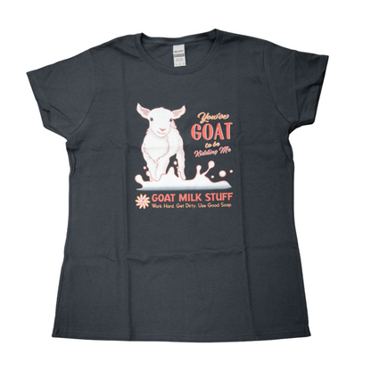 Ladies Large Goat Milk Stuff T-Shirts
