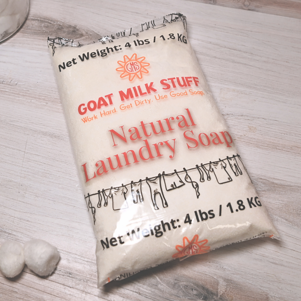 Laundry Refill - NEW SIZE Goat Milk Laundry Soap