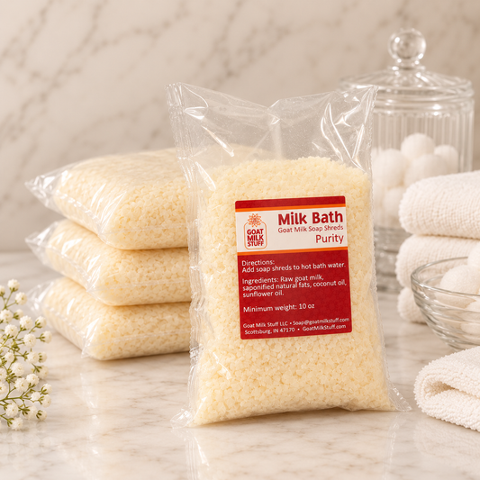 powdered goat milk soap for milk bath