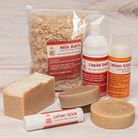 goat milk soap bundle - bundle:large