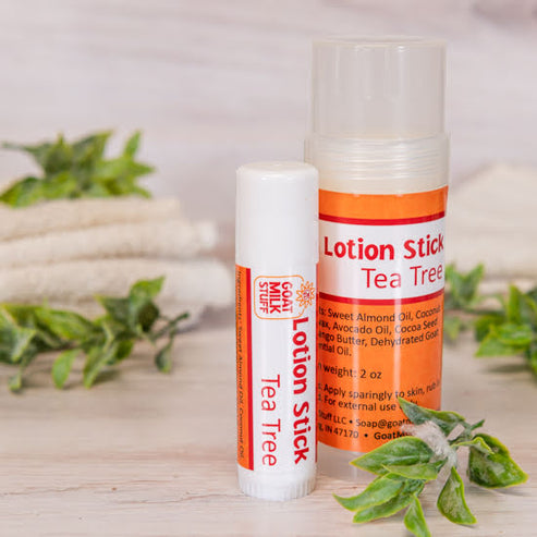 Tea Tree Solid Goat Milk Lotion - Goat Milk Stuff