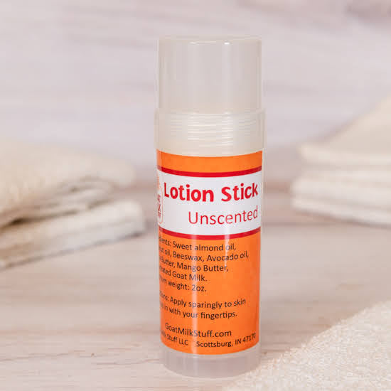 Unscented Solid Goat Milk Lotion