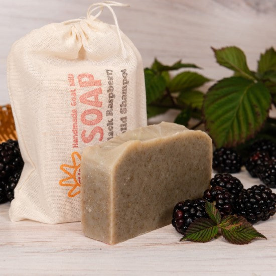 Shampoo Black Raspberry Goat Milk Soap Standard Bagged