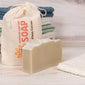 goat milk soap clean cotton bag