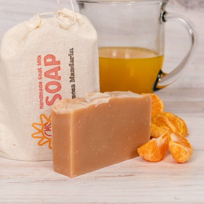 goat milk soap mimosa mandarin nag