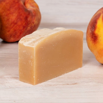 goat milk soap peach standard