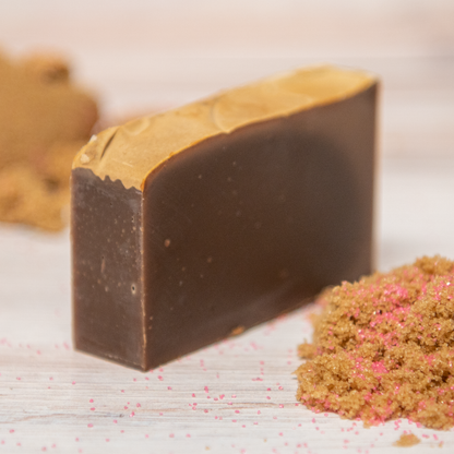 Pink Sugary Goat Milk Soap Naked