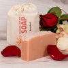 goat milk soap rose bag