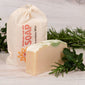 goat milk soap rosemary mint bag